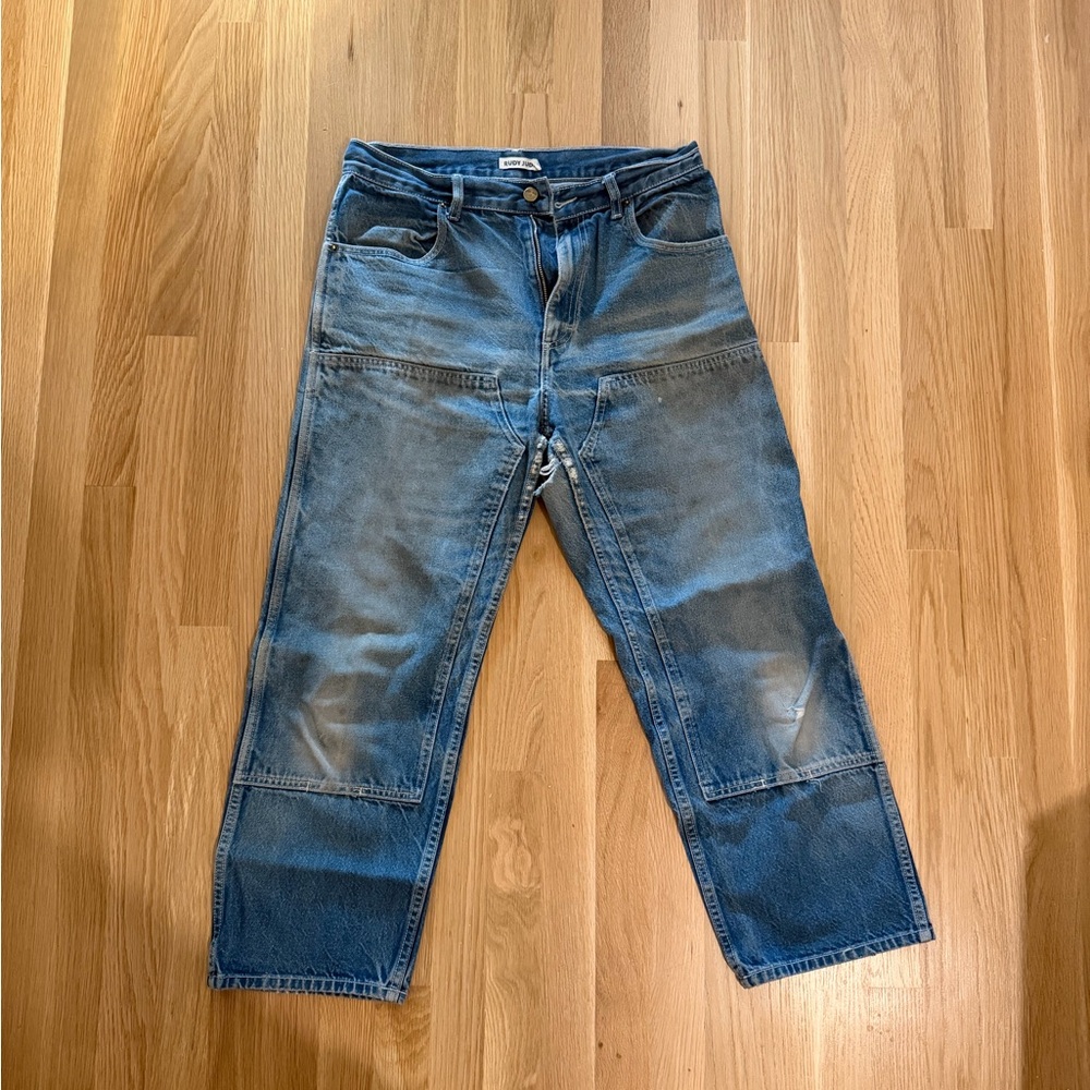 Thrashed Rudy Jude Women's Blue Jeans- see condition size 4